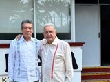 Rutilio Escandón reconoce visión del presidente AMLO por consolidar el Tren Maya