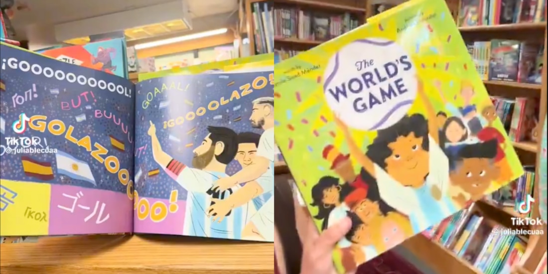 Aficionada encuentra el libro que predice al campeón del Mundial 2026.