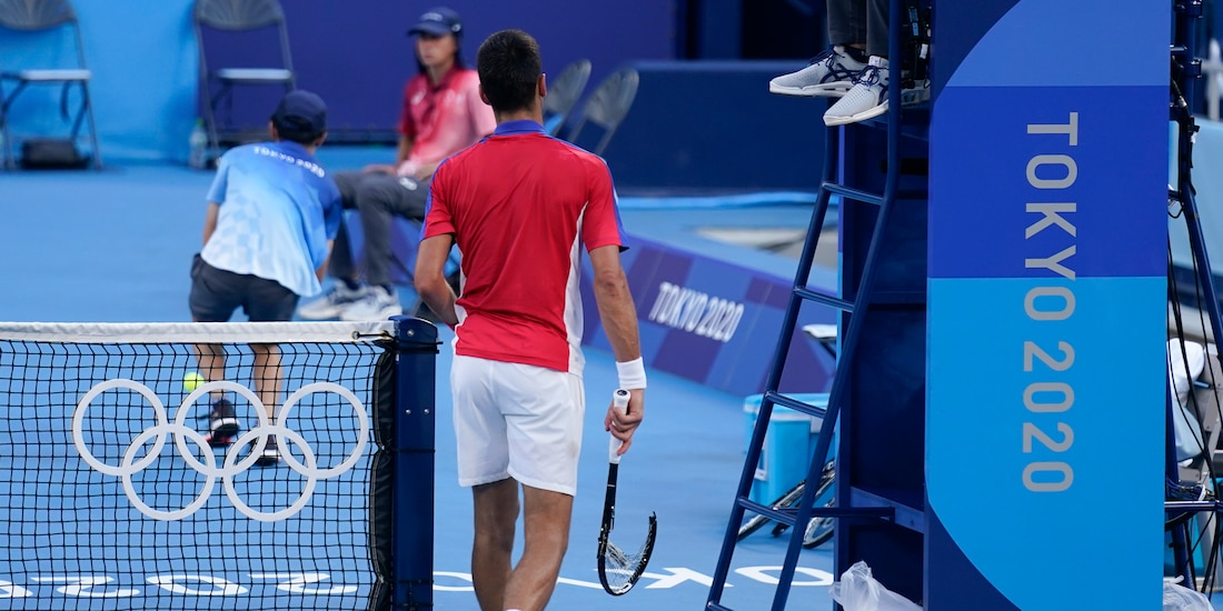 Novak Djokovic se fue sin medallas de los Juegos Olímpicos de Tokio 2020