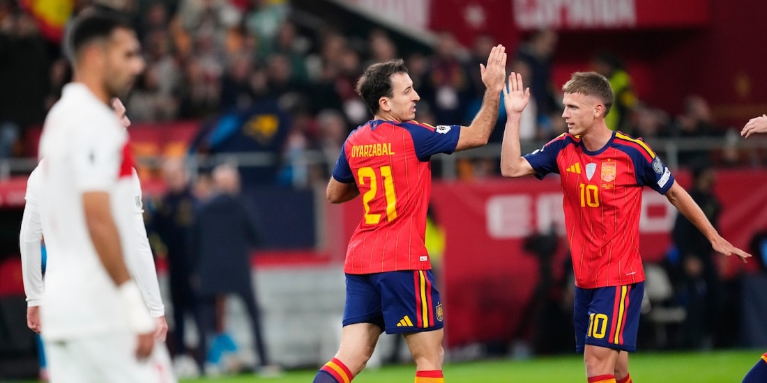 España clasificó directamente al Mundial 2026 tras terminar líder del Grupo E de las eliminatorias europeas.