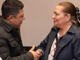 Ricardo Gallardo reafirma apoyo total de San Luis Potosí a proceso electoral.