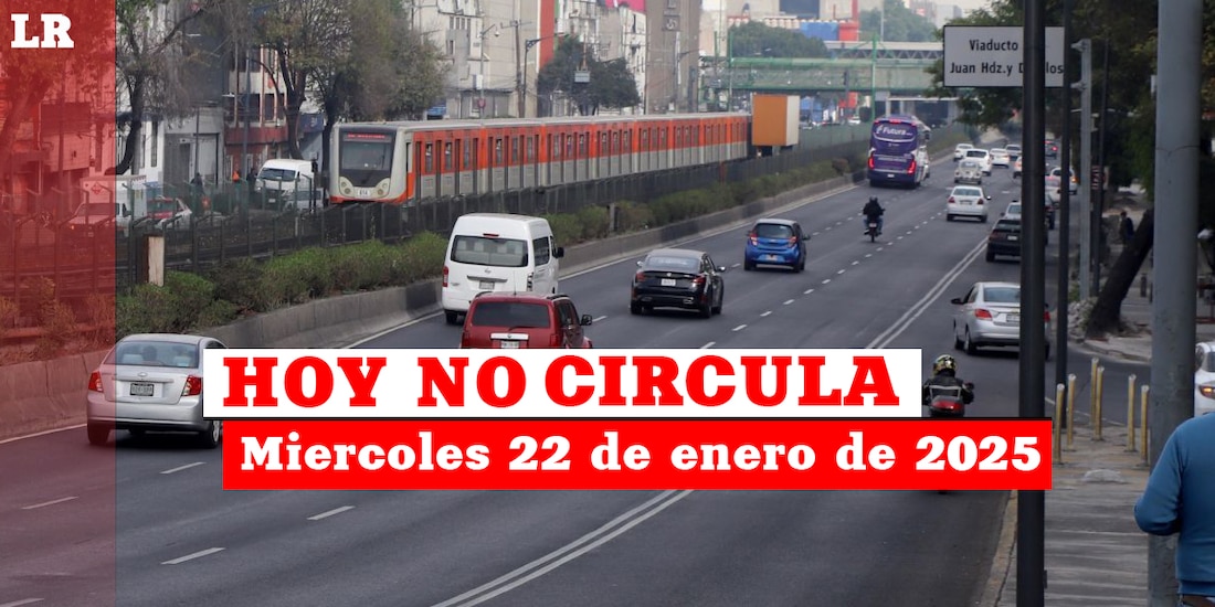 Te contamos cómo aplica el Hoy No Circula este miércoles 22 de enero en la Ciudad de México y el Estado de México.