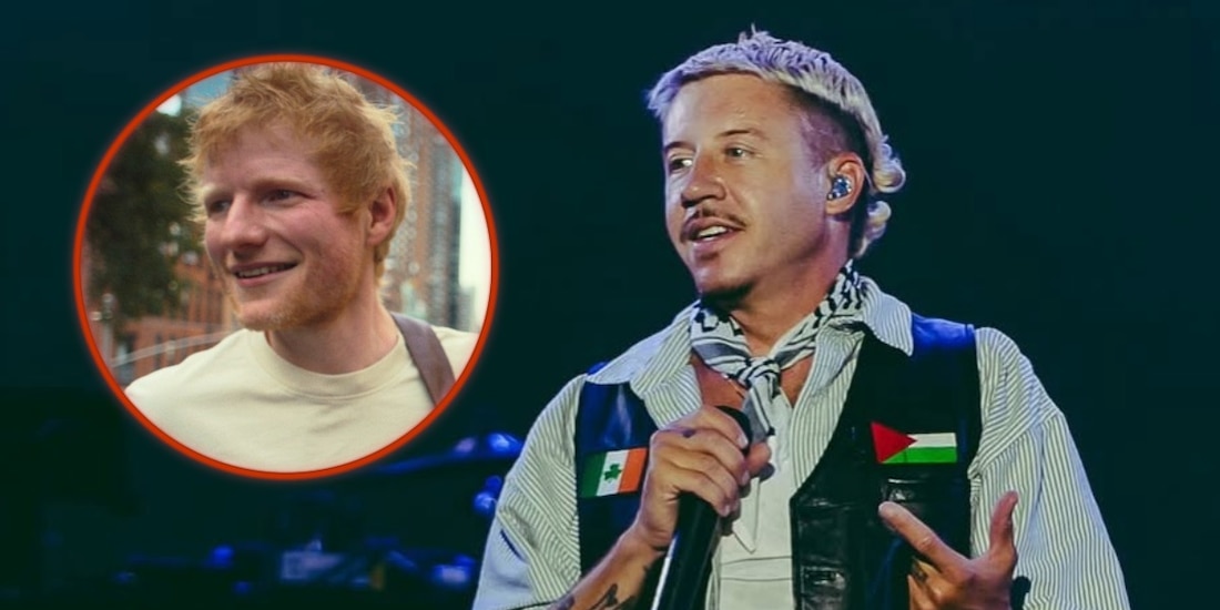 ¿Por qué sacaron a Macklemore del tour de Ed Sheeran tras apoyar a Palestina?