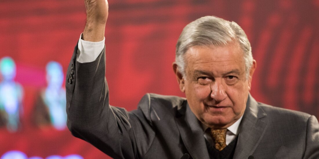 El presidente de México, Andrés Manuel López Obrador, el 14 de diciembre de 2020.