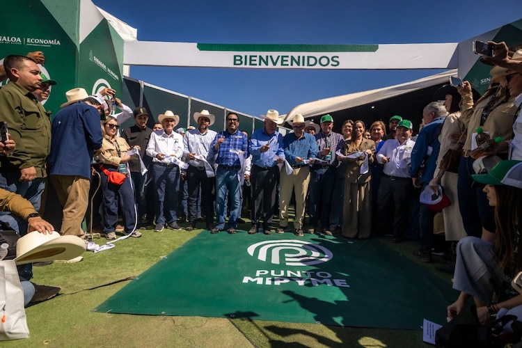 El gobernador Rubén Rocha Moya en la inauguración de la ExpoAgro Sinaloa 2026.