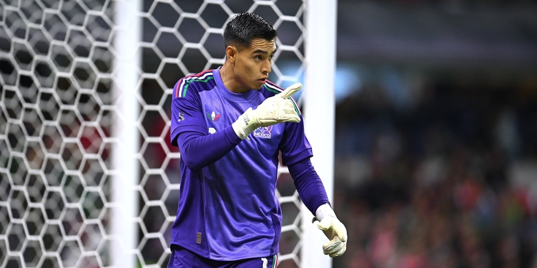 Raúl Rangel en el México vs Portugal