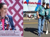 Claudia Sheinbaum Pardo, Jefa de Gobierno de la CDMX, explica que Juan José Serrano, contralor de la capital, pagó con su dinero viaje a Super Bowl LVII