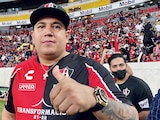 Eddy Reynoso es un reconocido aficionado del Atlas, actual campeón de la Liga MX