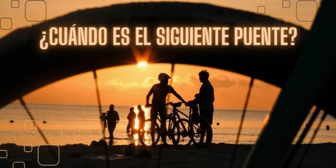 En octubre no hay puentes, así que ve marcando cuándo es el siguiente en el calendario.