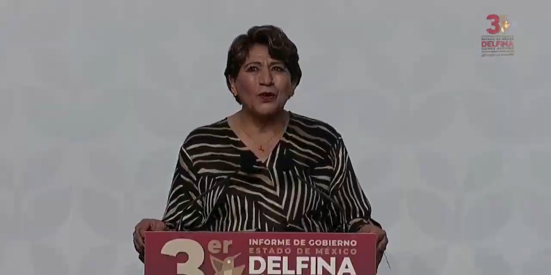 Delfina Gómez, gobernadora constitucional.