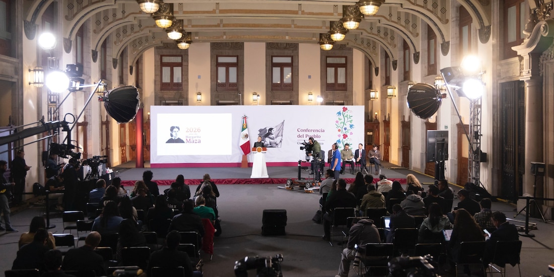 Palacio Nacional, en CDMX.