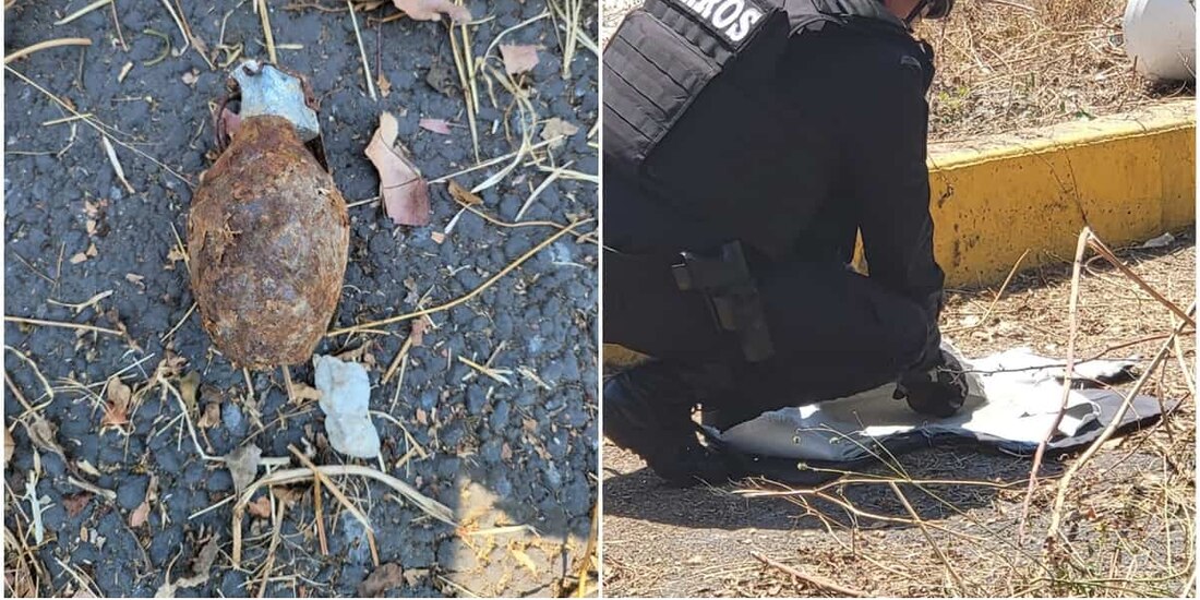 El objeto fue localizado por personal de limpieza en la calle Ferrocarril de Cuernavaca