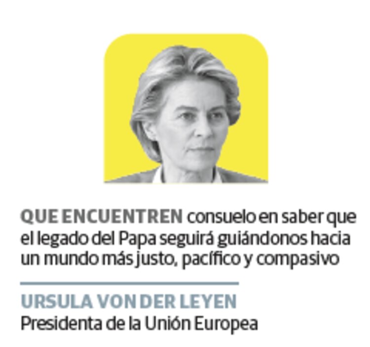 Ursula Von der Leyen, presidenta de la Unión Europea
