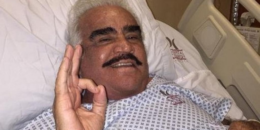 Vicente Fernández ya casi no usa el respirador ¿Cuándo saldrá del hospital?