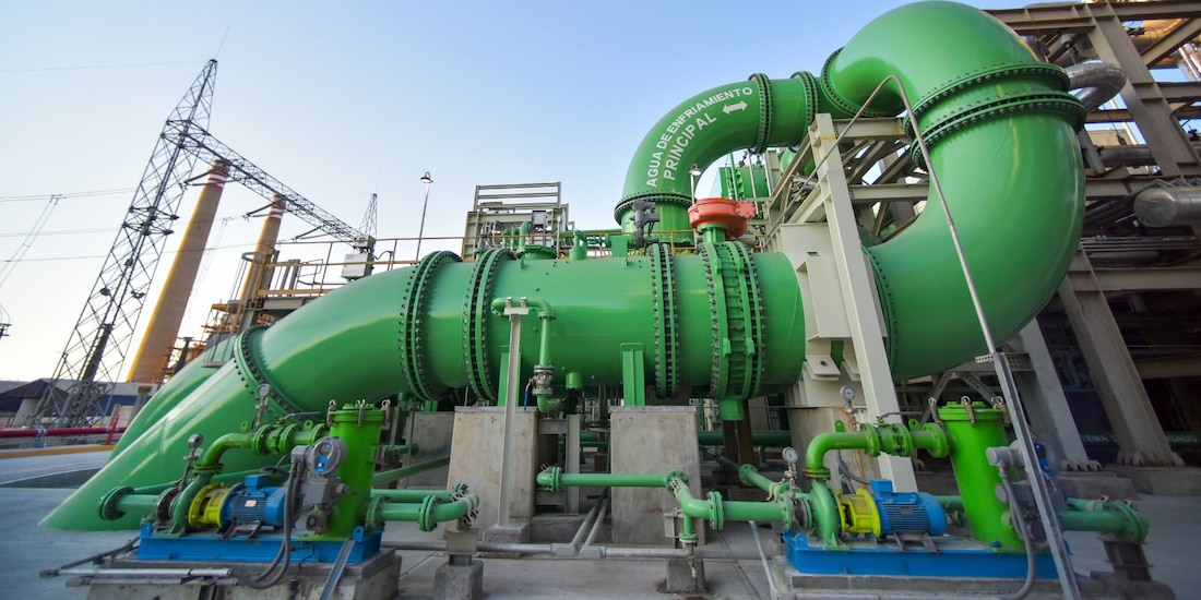 Instalaciones de la Comisión Federal de Electricidad.