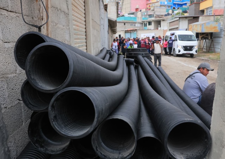 Con el apoyo de los gobiernos federal y estatal, Ecatepec refuerza su infraestructura para eliminar puntos críticos de inundación.