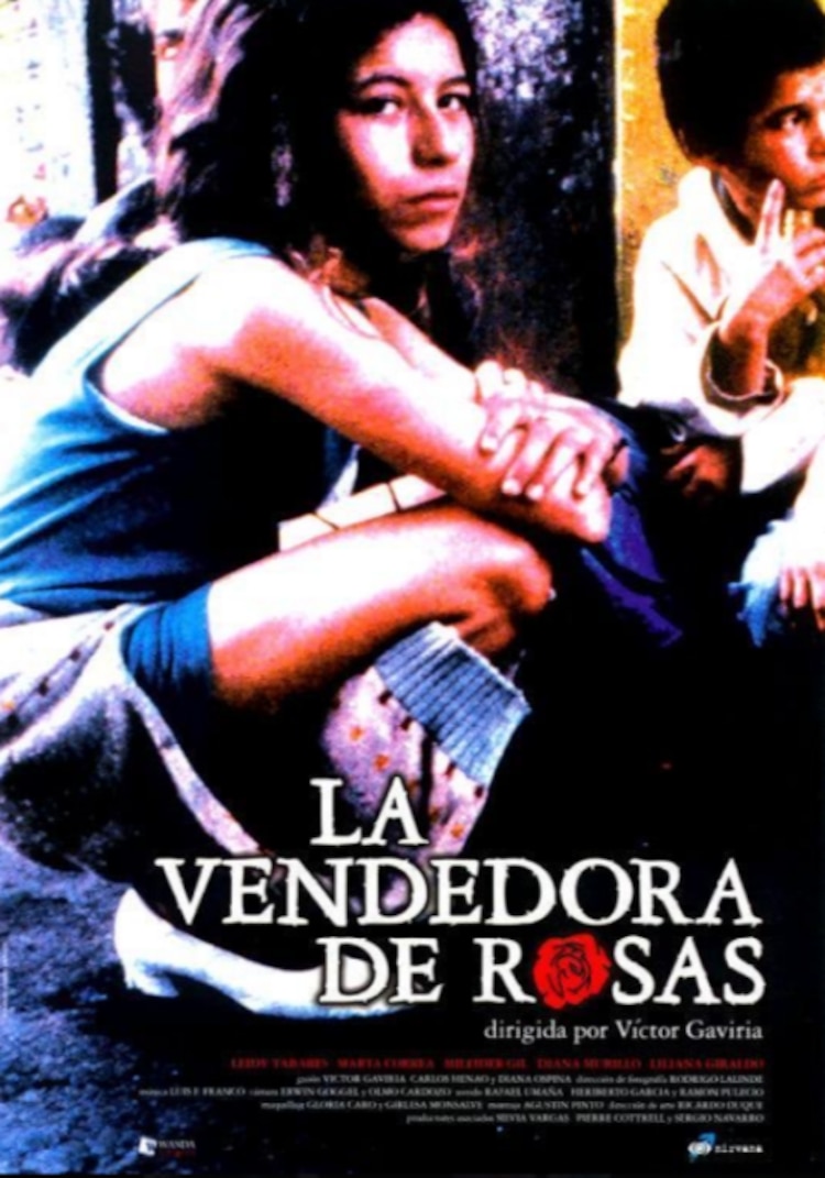 Póster de la película La vendedora de rosas