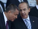 Genaro García Luna y Felipe Calderón.