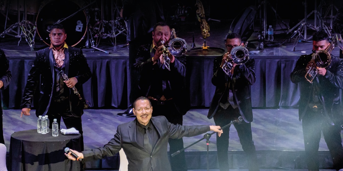 JULIO PRECIADO, anoche en el Coloso de Reforma.