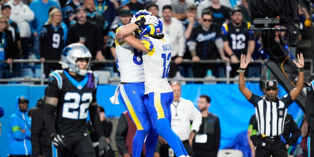 Los Rams jugarán la ronda divisional de los playoffs de la NFL después de eliminar a los Panthers.