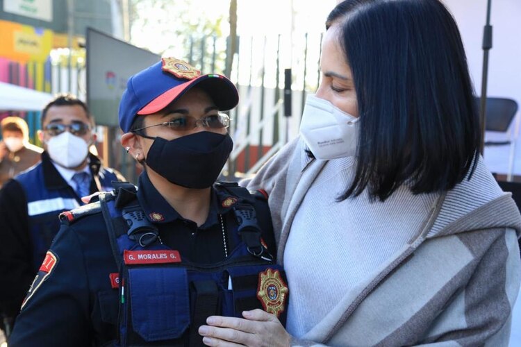 La alcaldesa Lía Limón destacó labor de las y los policías en Álvaro Obregón.