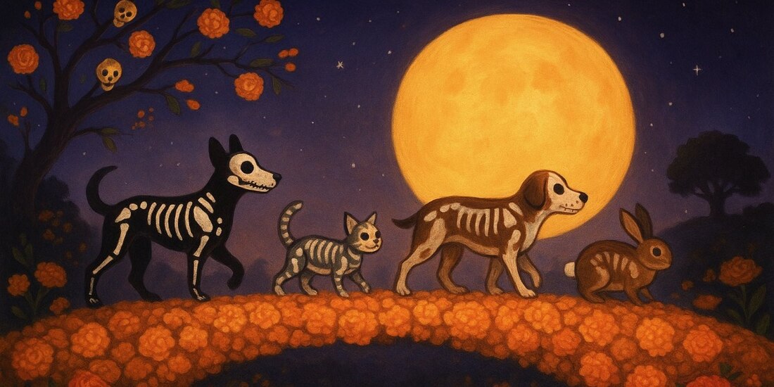 ¿A qué hora llegan las mascotas en Día de Muertos?