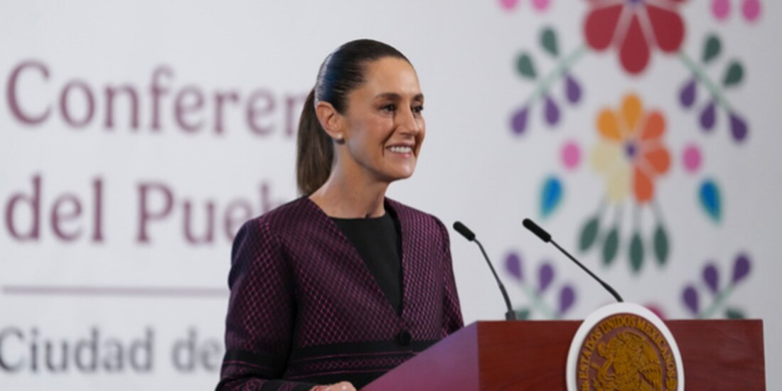 La Presidenta Claudia Sheinbaum Pardo