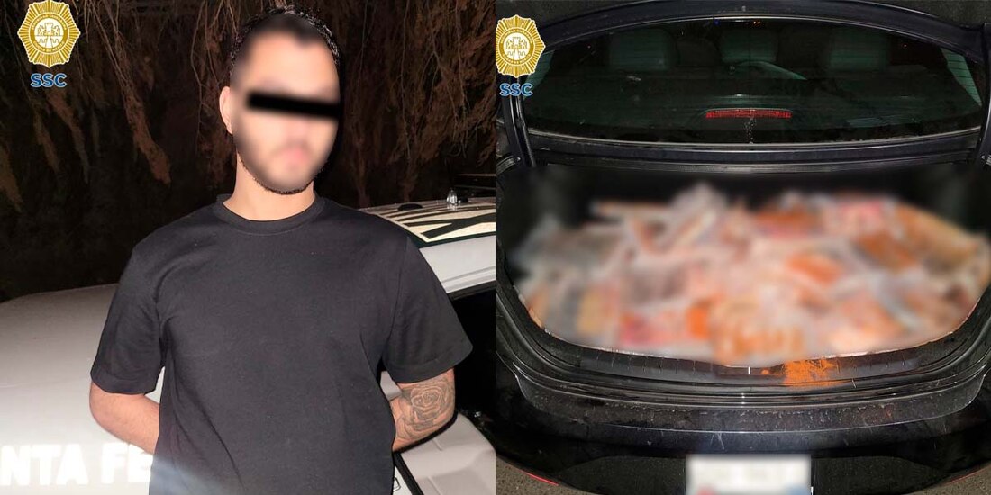 El detenido se dirigía hacia Toluca, Estado de México