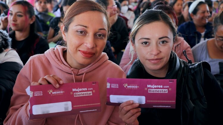 Mujeres con Bienestar en Edomex.