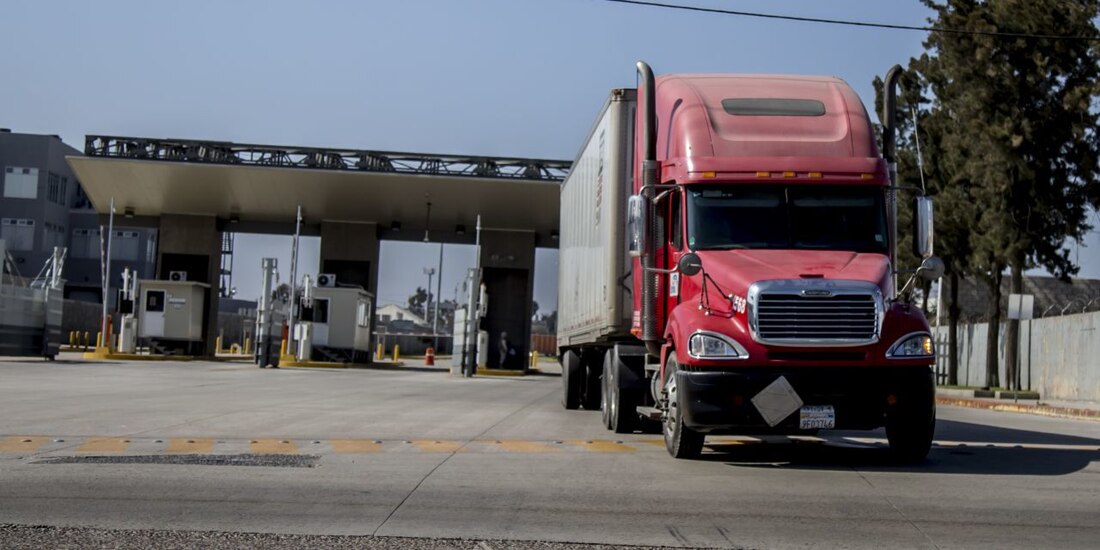 Garita de Otay, en una fotografía ilustrativa.