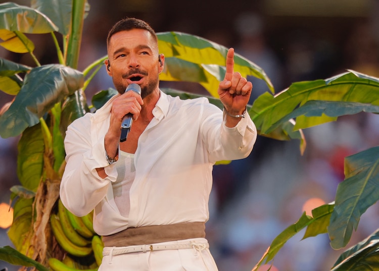 Ricky Martin en el medio tiempo de Bad Bunny