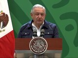 AMLO este viernes en Baja California Sur.