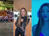 Shakira y Bizarrap resuenan durante una ceremonia de escuela.