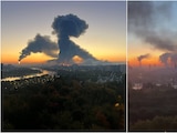 Ucrania lanza ataque con drones contra refinería de Moscú, Rusia, el 19 de septiembre de 2026.