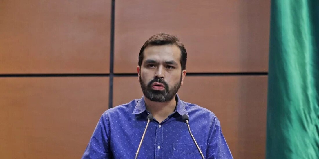 Jorge Álvarez Máynez, coordinador de MC en la Cámara de Diputados.