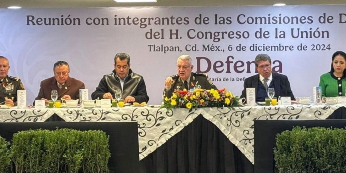 Este 6 de diciembre se llevó a cabo la reunión de las Comisiones de Defensa Nacional.