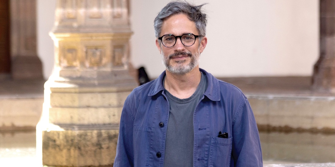 El también director, ayer durante la conferencia en el festival de cine