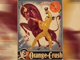 Santos Balmori, Orange Crush, gouache sobre cartón, hacia 1940.