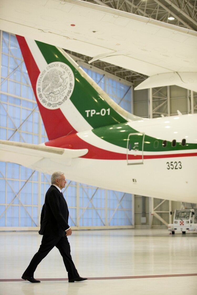 El presidente de México, Andrés Manuel López Obrador, el 27 de julio de 2020.