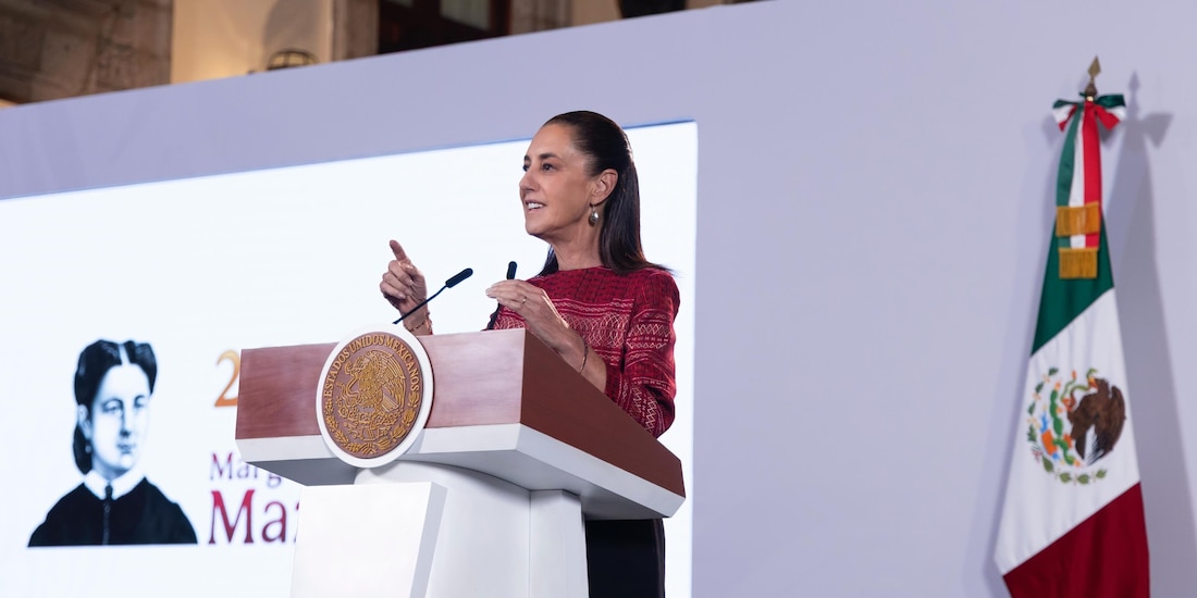 Claudia Sheinbaum, Presidenta de México.