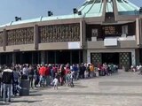 El operativo para resguardar a los peregrinos que visitan la Basílica de Guadalupe incluye policías, vehículos oficiales y asistencia médica