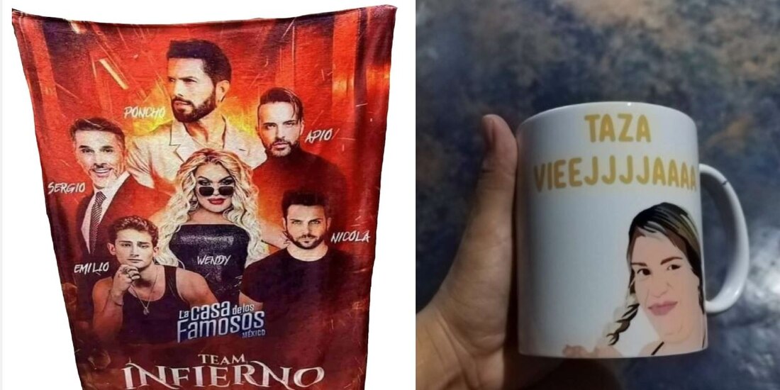 En Shein venden la cobija y la taza de La casa de los famosos México