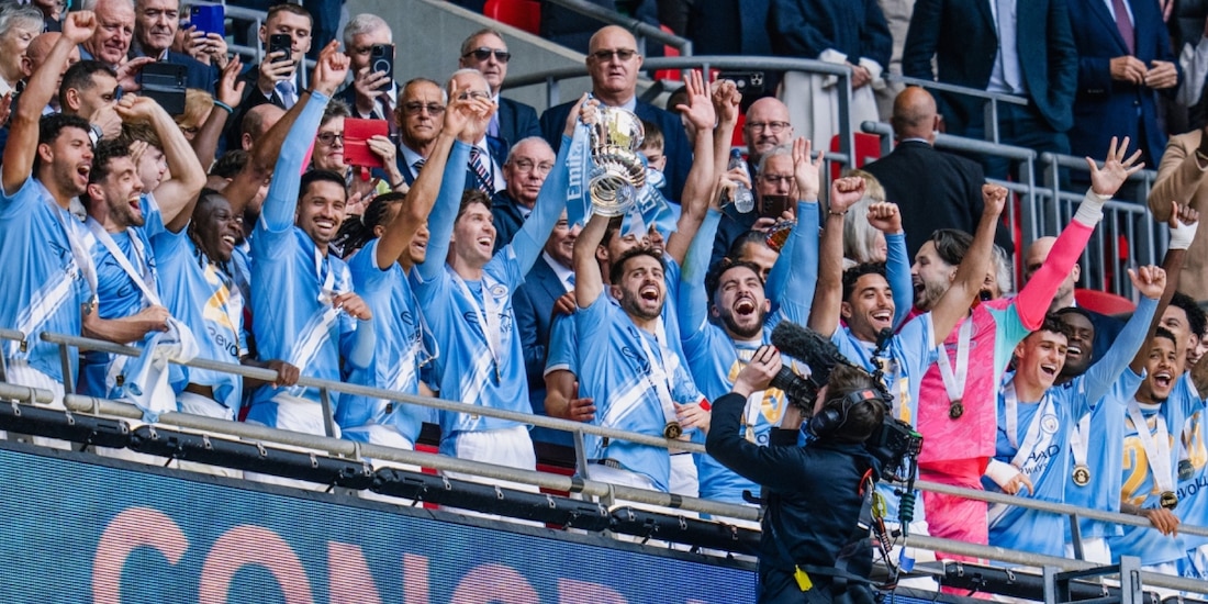 Manchester City es campeón de la FA Cup tras vencer en la final al Chelsea