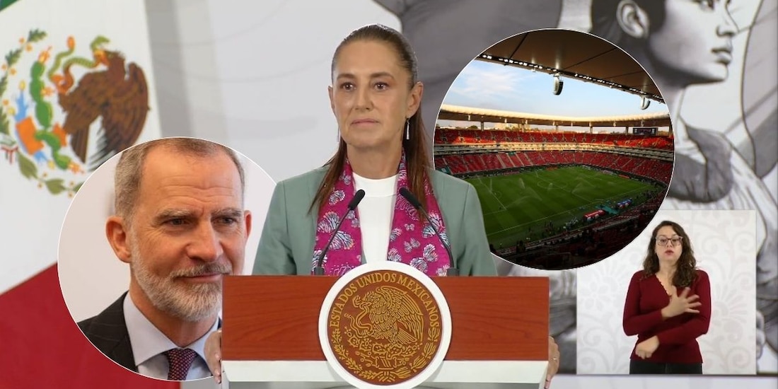 Sheinbaum adelanta que se organiza posible reunión con el Rey Felipe VI, quien viaja a Guadalajara el 26 de junio.