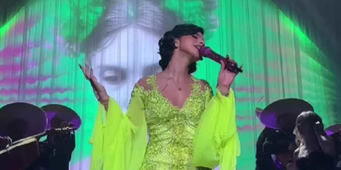 Ángela Aguilar niega hacer playback en sus conciertos