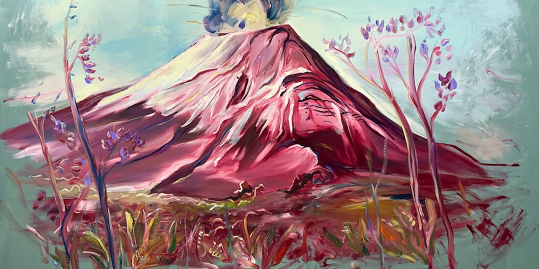 La obra Volcán, de Marcos Castro.