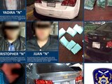 Detenidos por robo de autopartes en la Condesa.