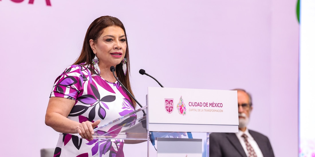 La Jefa de Gobierno, Clara Brugada, en una fotografía ilustrativa.