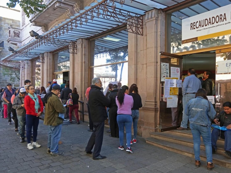 Puedes realizar el pago en cualquiera de las seis recaudadoras de Guadalajara. Foto: meganoticias.mx
