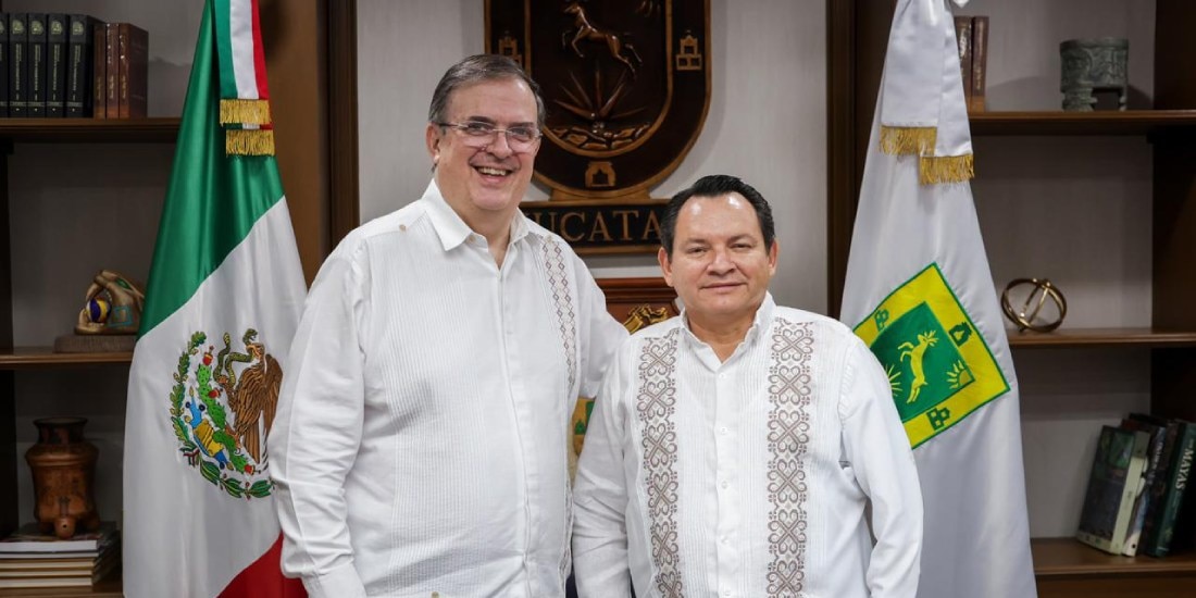 Marcelo Ebrard respalda a Yucatán para seguir generando empleos, inversiones y crecimiento.